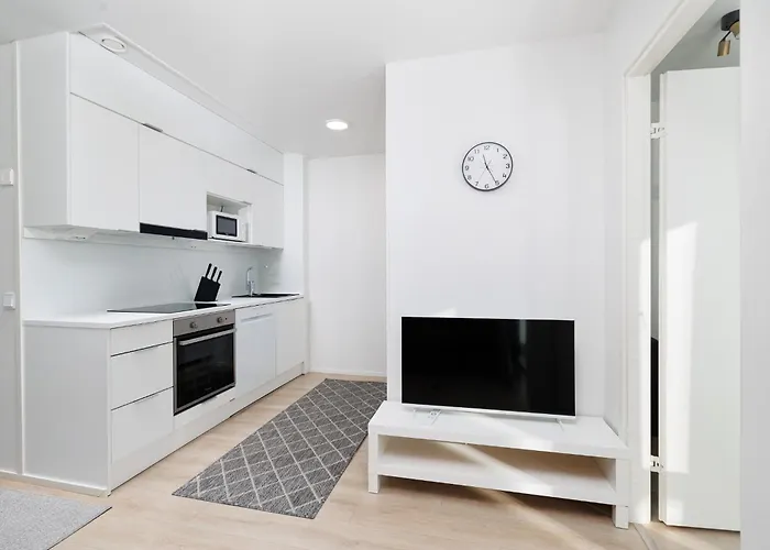 Uleabo New And Bright Downtown 3-room 公寓 奥卢